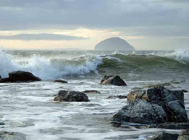 Ailsa Craig from Lendalfoot, Ayrshire, 2003.